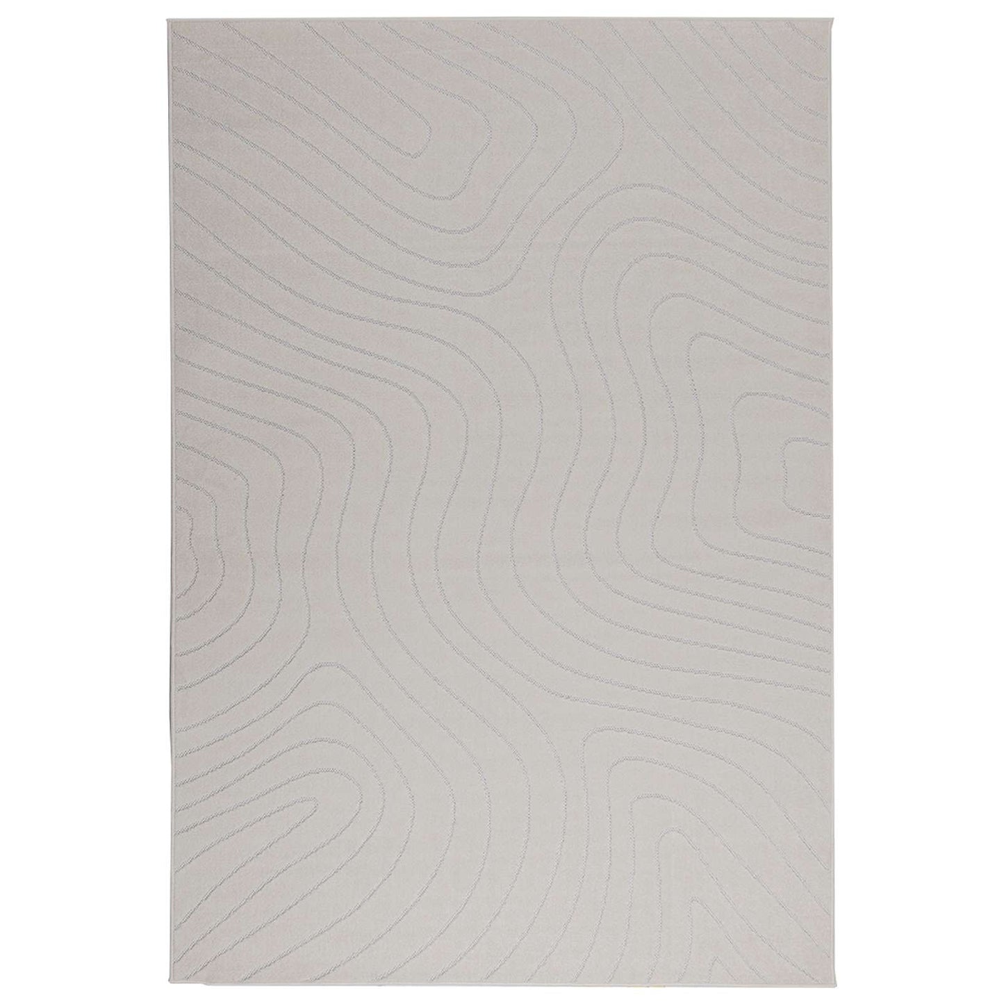 Tappeti per area PALMERAS Crema 170 x 120 cm Poliestere | homemem39