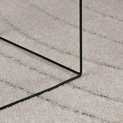 Tappeti per area PALMERAS Crema 200 x 140 cm Poliestere | homemem39