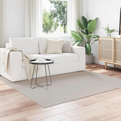 Tappeti per area Quadrato PALMERAS Crema 200 x 200 cm | homemem39