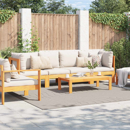 Tappeti per area Quadrato PALMERAS Crema 240 x 240 cm | homemem39