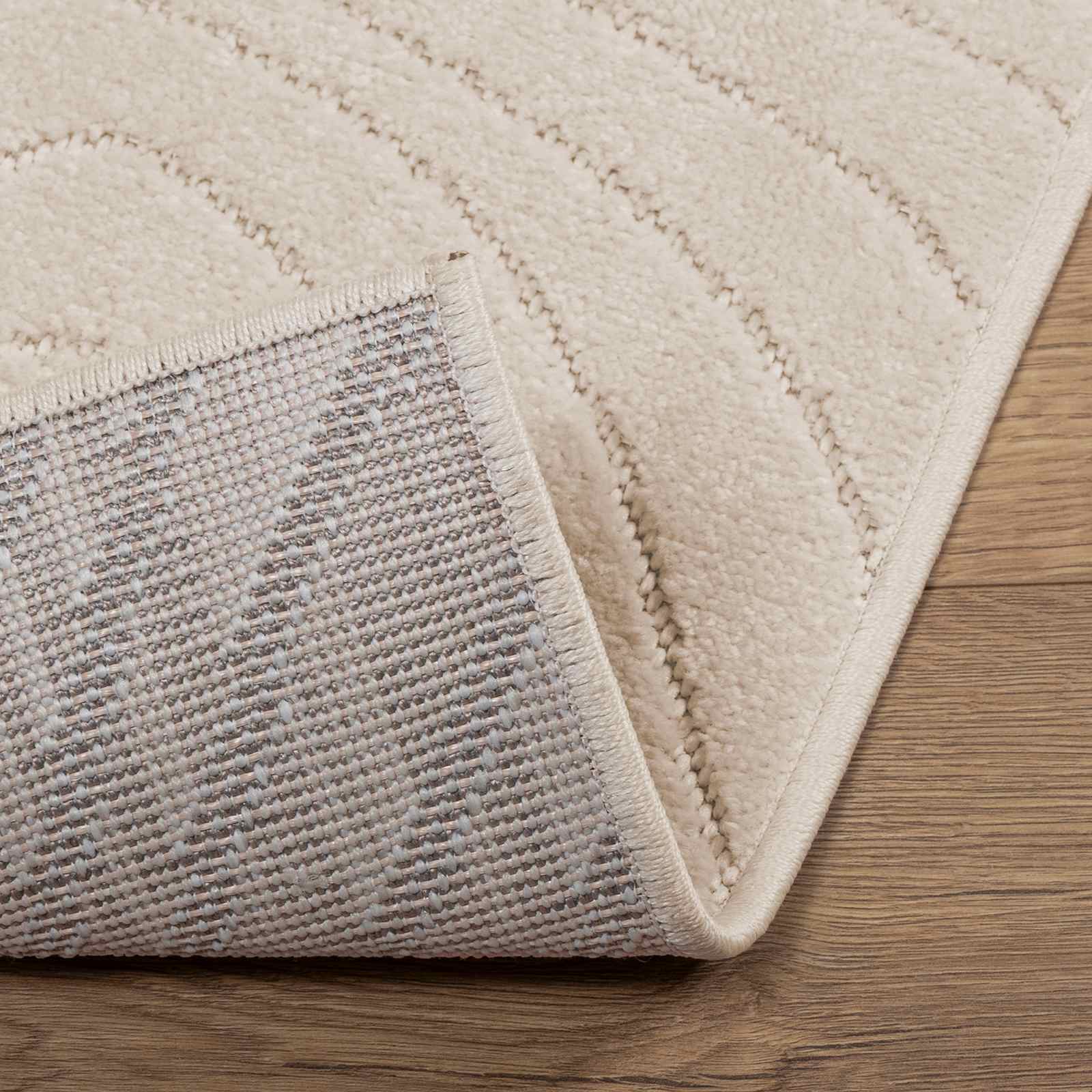Tappeti per area Quadrato PALMERAS Beige 200 x 200 cm | homemem39