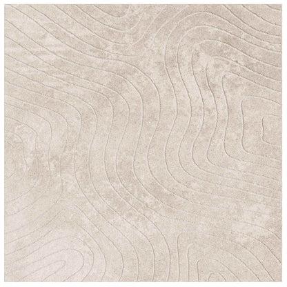 Tappeti per area Quadrato PALMERAS Beige 200 x 200 cm | homemem39