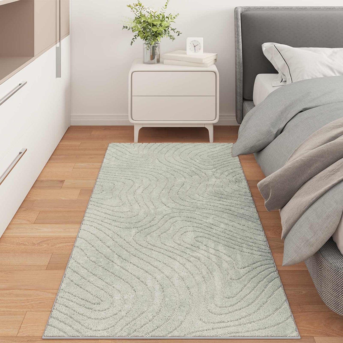 Tappeti per area PALMERAS Verde 80 x 200 cm Poliestere