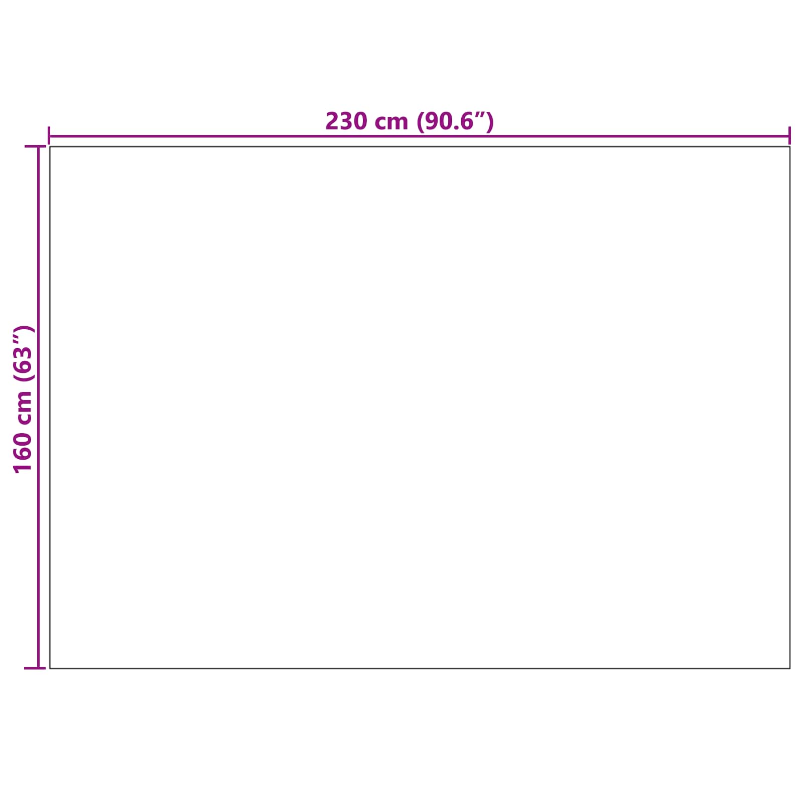 Tappeti per area PALMERAS Verde 160 x 230 cm Poliestere | homemem39