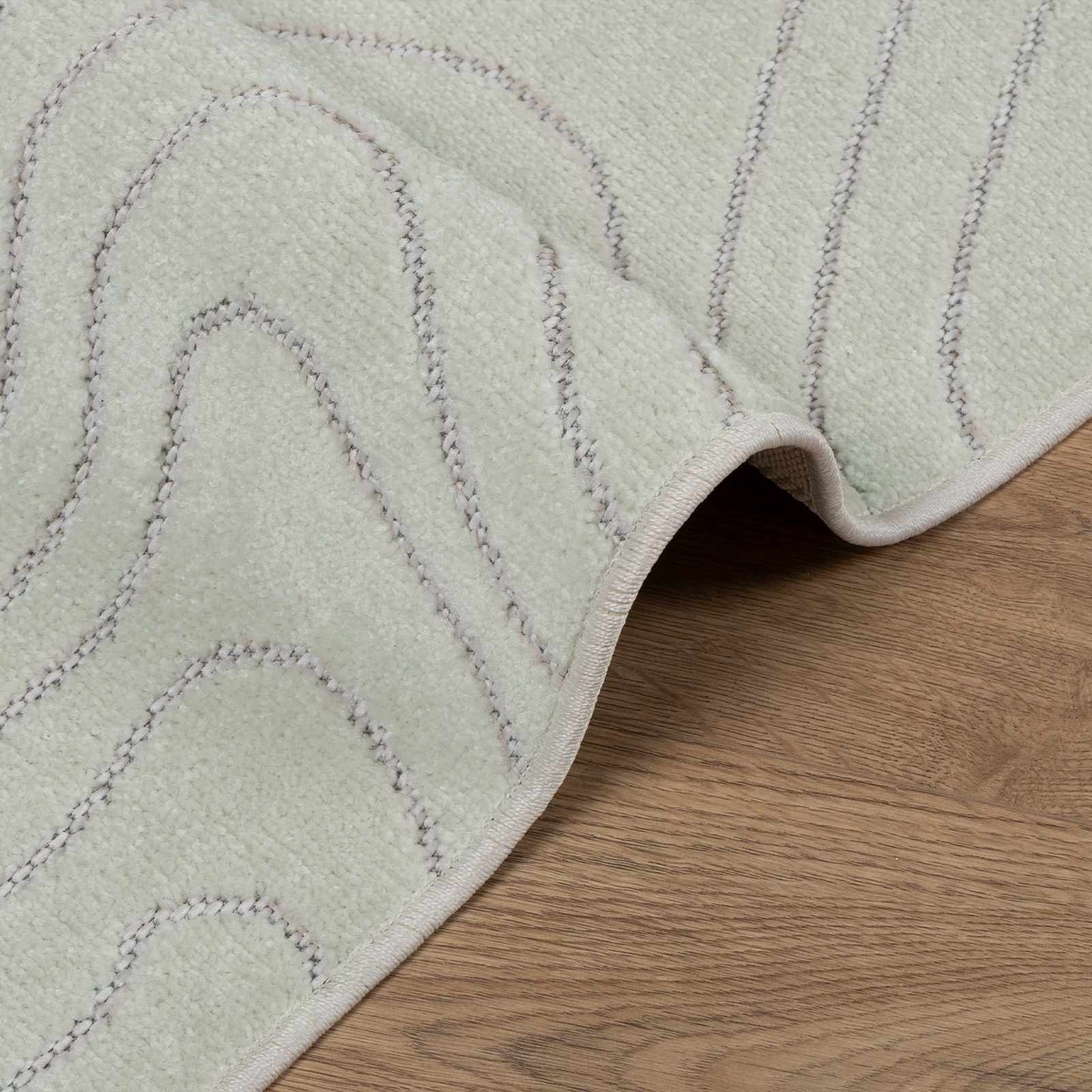 Tappeti per area Quadrato PALMERAS Verde 240 x 240 cm | homemem39