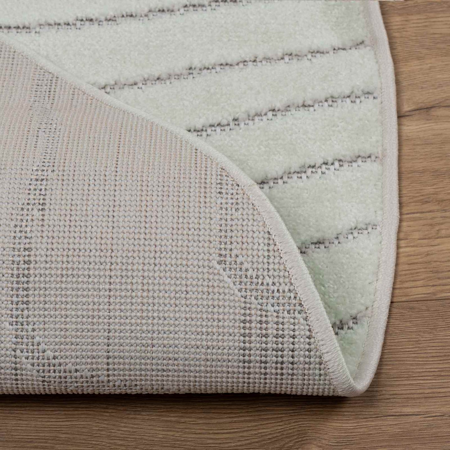 Tappeti per area Rotondo PALMERAS Verde Ø 120 CM Poliestere | homemem39