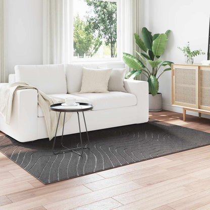 Tappeti per area PALMERAS Antracite 170 x 120 cm Poliestere | homemem39