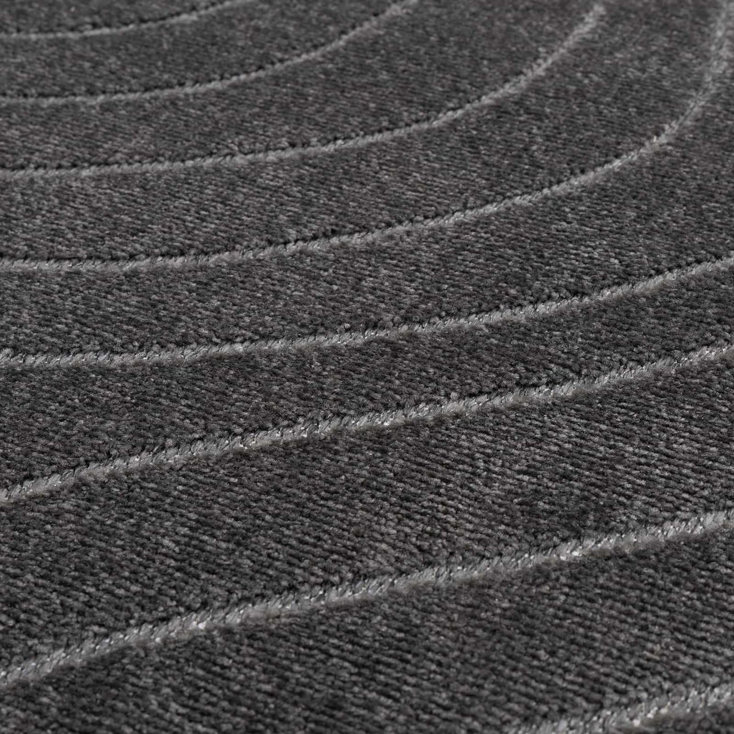 Tappeti per area PALMERAS Antracite 200 x 140 cm Poliestere | homemem39