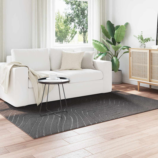 Tappeti per area PALMERAS Antracite 230 x 160 cm Poliestere | homemem39