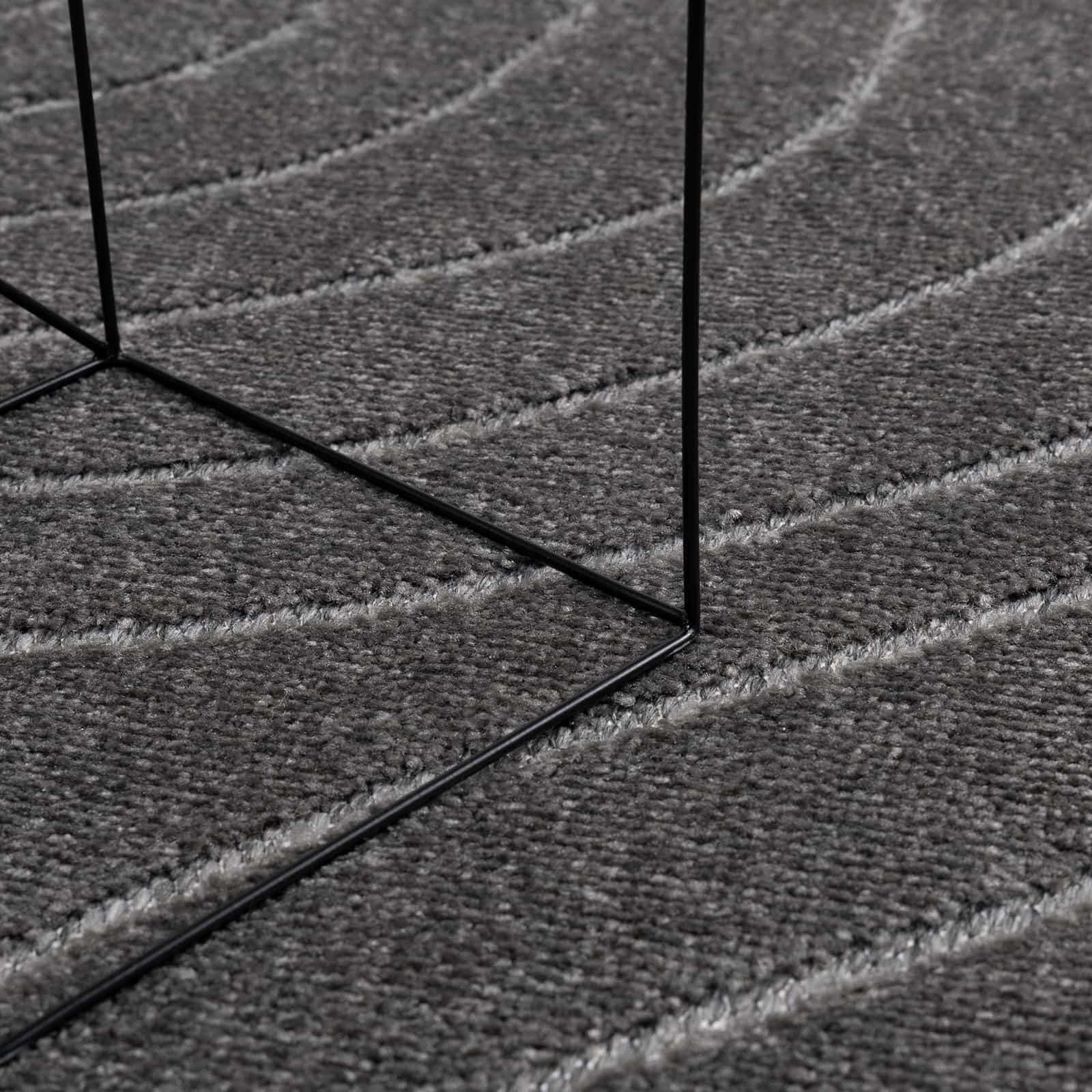 Tappeti per area PALMERAS Antracite 280 x 200 cm Poliestere | homemem39