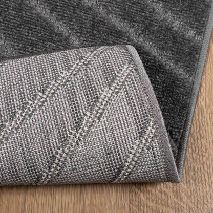 Tappeti per area PALMERAS Antracite 120 x 120 cm Poliestere | homemem39