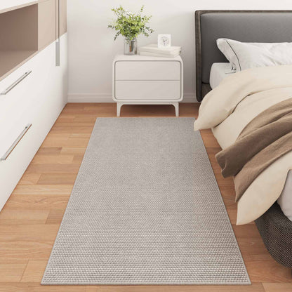 Tappeti per area Rettangolare LUGO Crema 150 x 80 cm Poliestere | homemem39