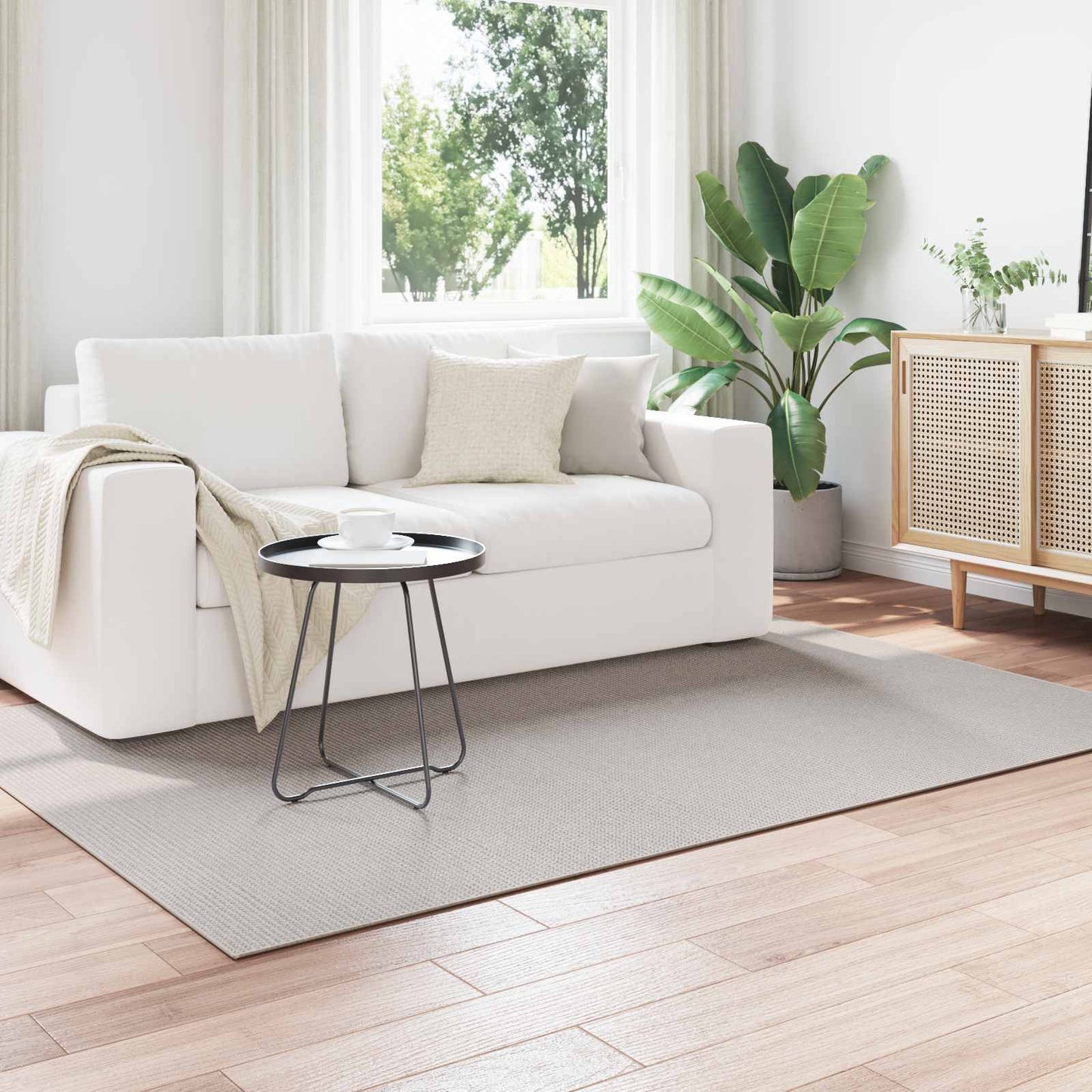 Tappeti per area Rettangolare LUGO Crema 200 x 140 cm | homemem39