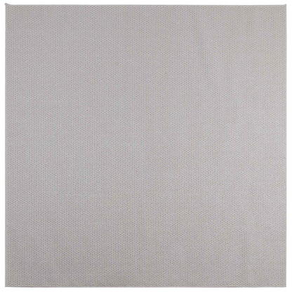 Tappeti per area Quadrato LUGO Crema 120 x 120 cm Poliestere | homemem39