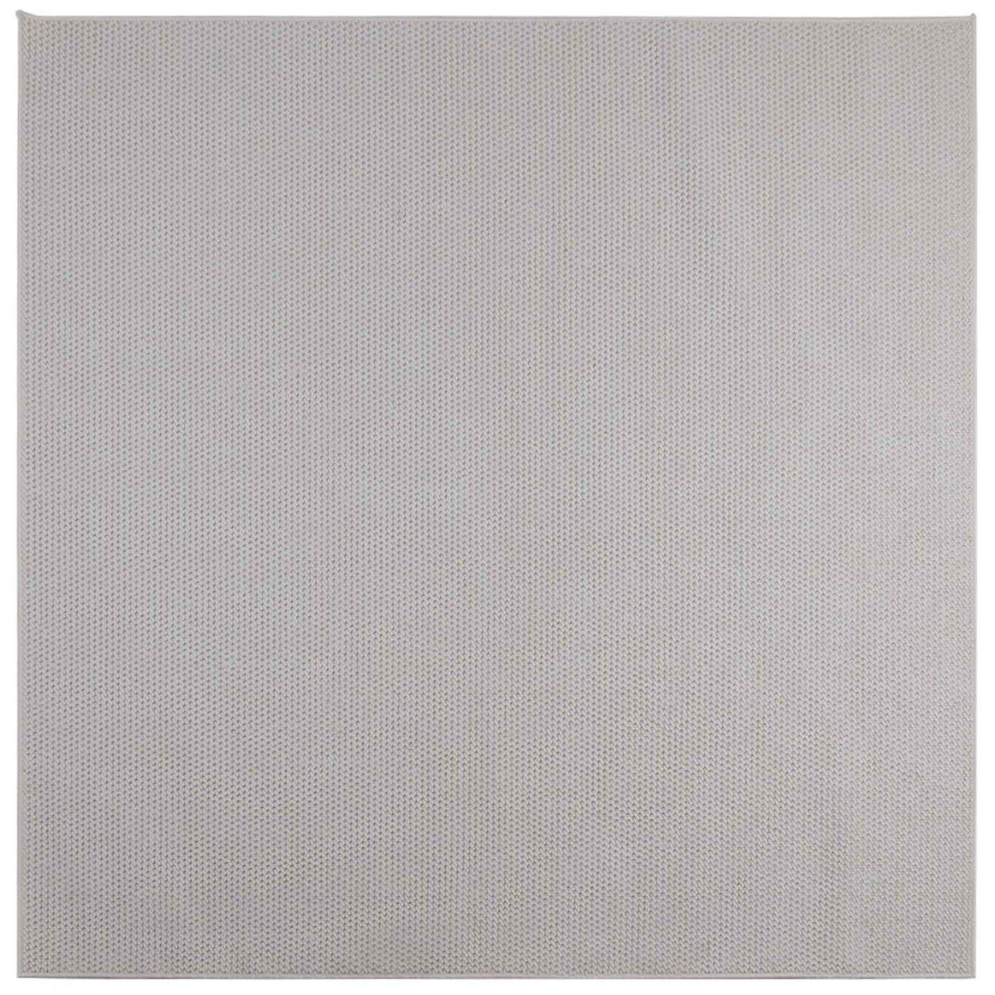 Tappeti per area Quadrato LUGO Crema 200 x 200 cm Poliestere | homemem39