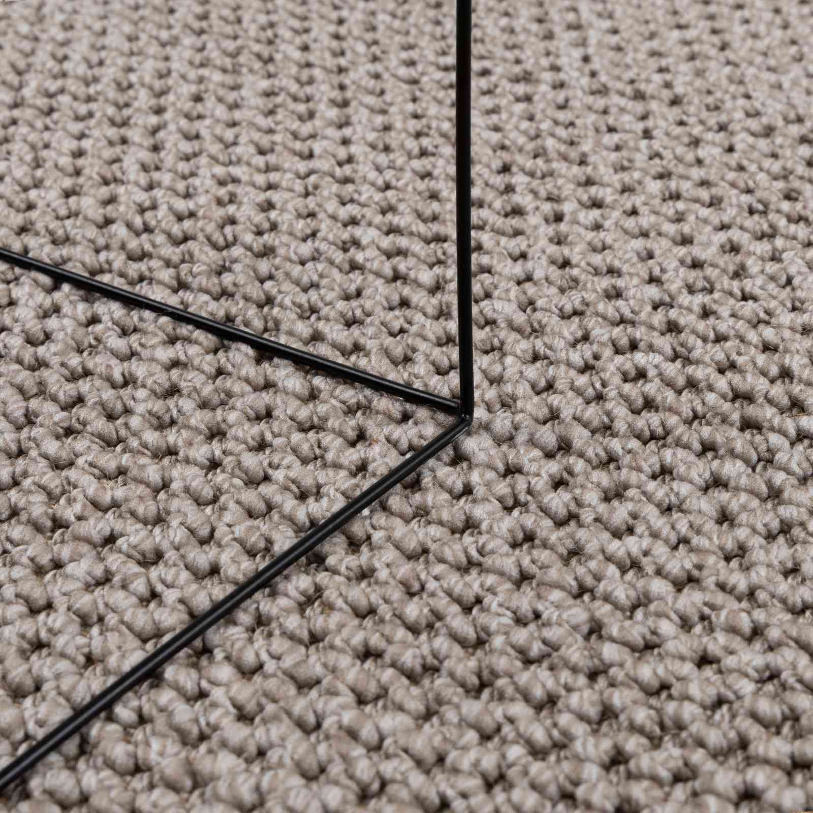 Tappeti per area Quadrato LUGO Talpa 200 x 200 cm Poliestere | homemem39