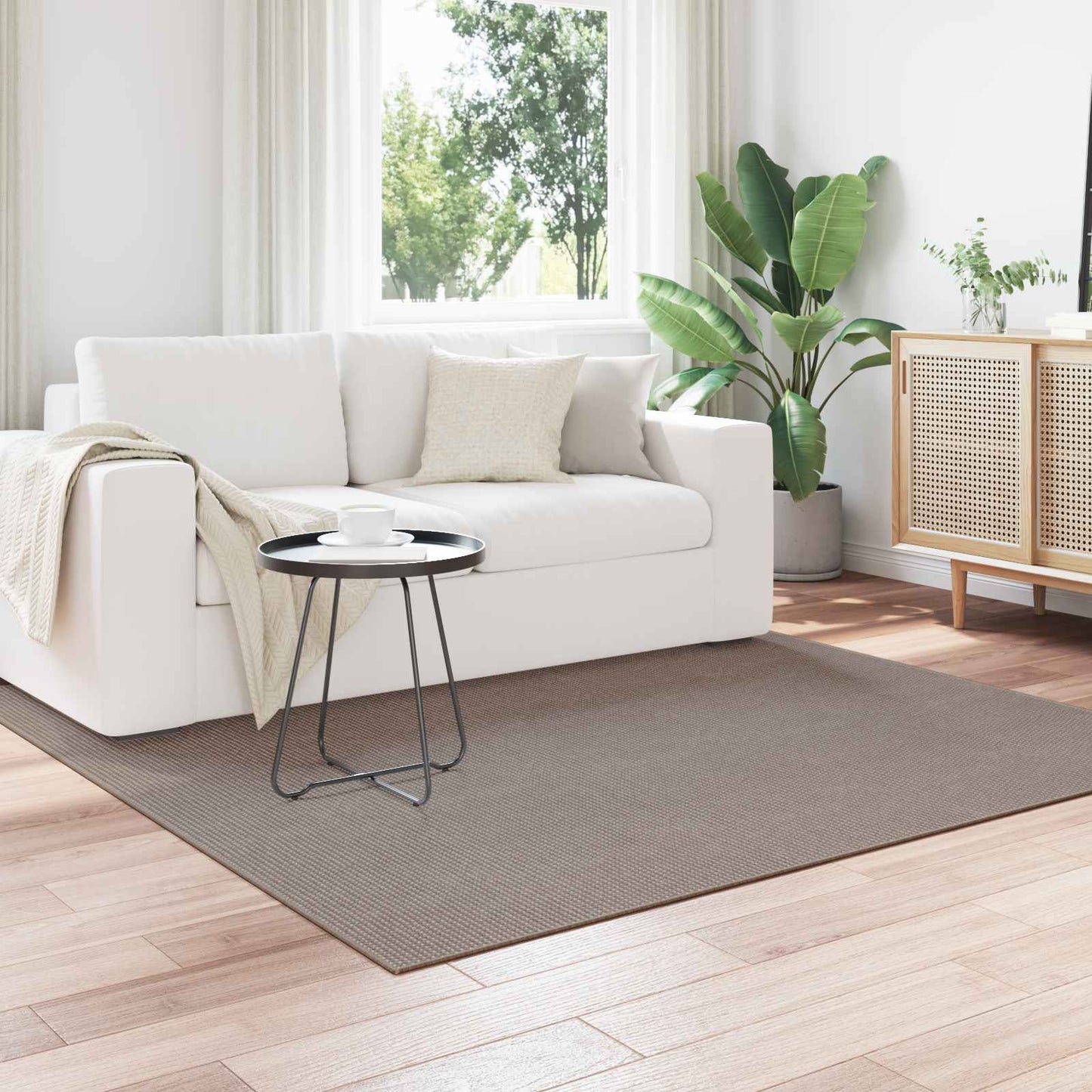 Tappeti per area Quadrato LUGO Talpa 200 x 200 cm Poliestere | homemem39