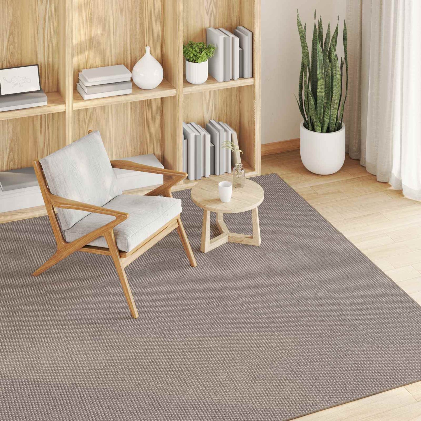 Tappeti per area Quadrato LUGO Talpa 200 x 200 cm Poliestere | homemem39