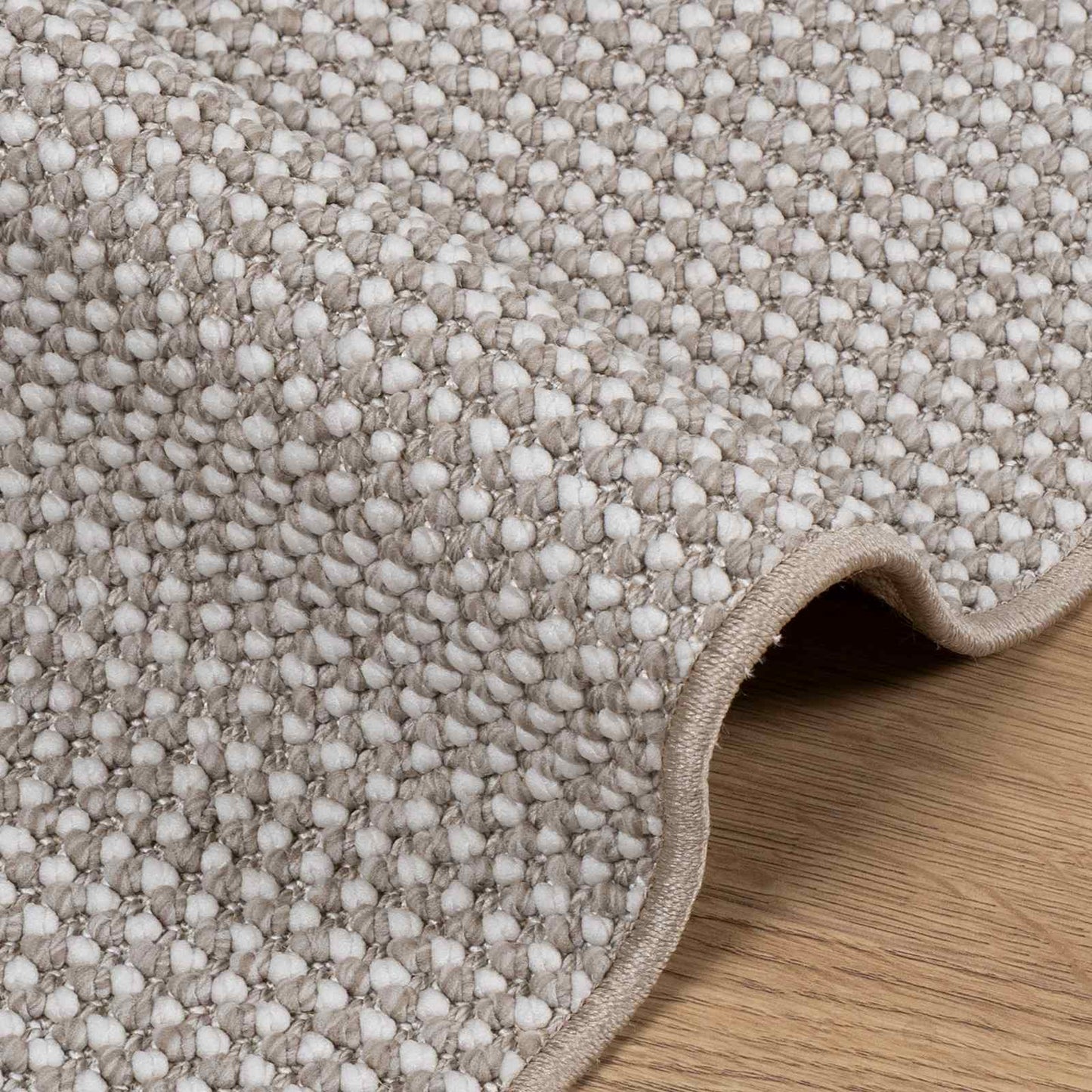 Tappeti per area LUGO Crema e Taupe 200 x 140 cm Poliestere | homemem39
