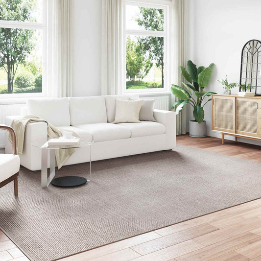Tappeti per area LUGO Crema e Taupe 340 x 240 cm Poliestere | homemem39