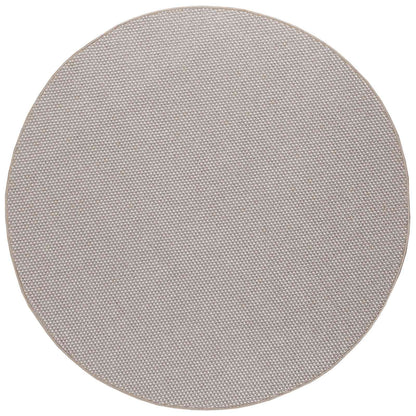 Tappeti per area Rotondo LUGO Crema e Taupe Ø 120 CM Poliestere | homemem39