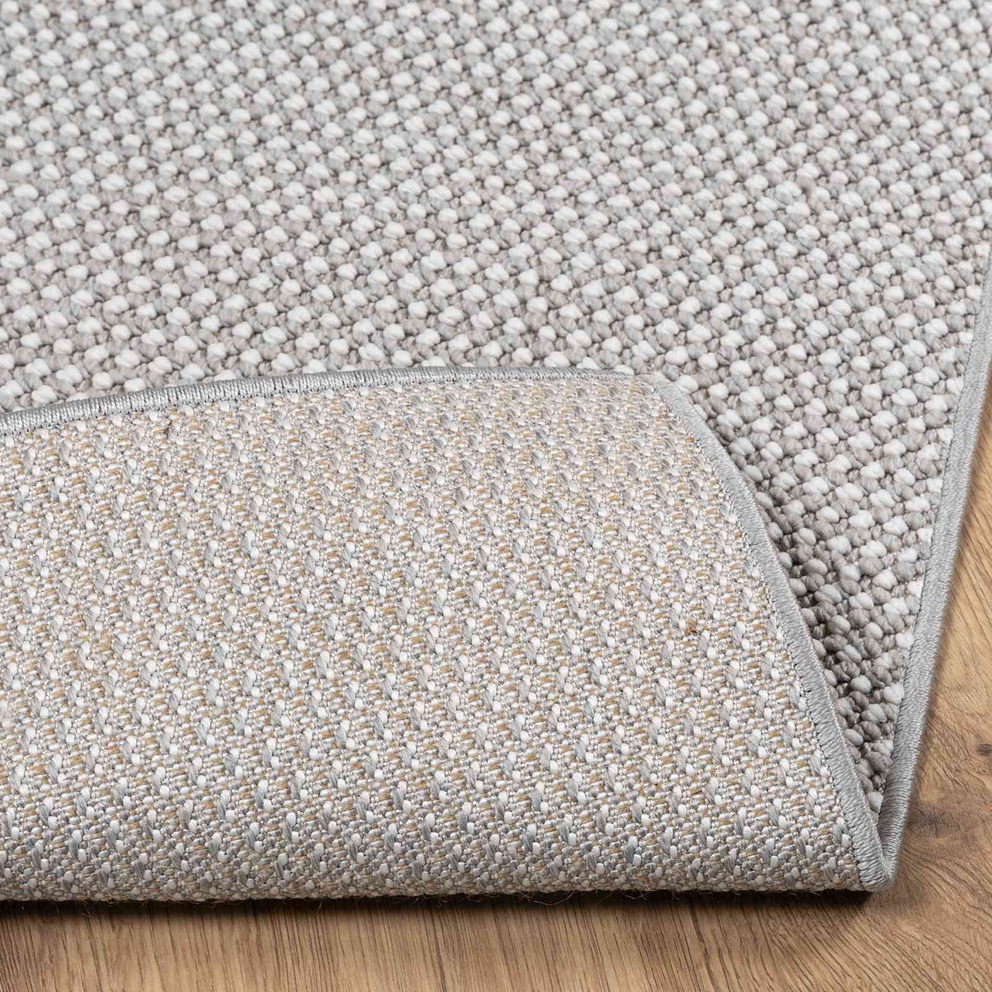 Tappeti per area LUGO Crema e Grigio 120 x 170 cm Poliestere | homemem39