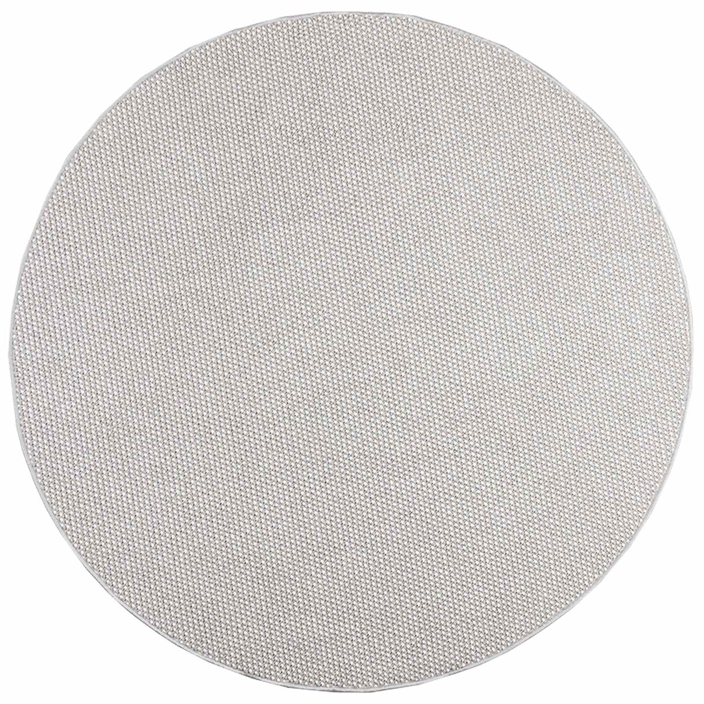 Tappeti per area Rotondo LUGO Crema e Grigio Ø 120 CM
