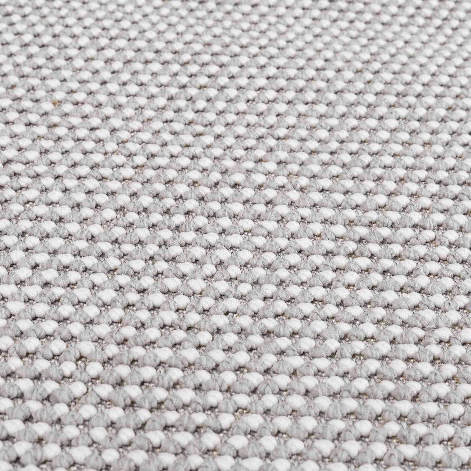 Tappeti per area Rotondo LUGO Crema e Grigio Ø 160 CM | homemem39