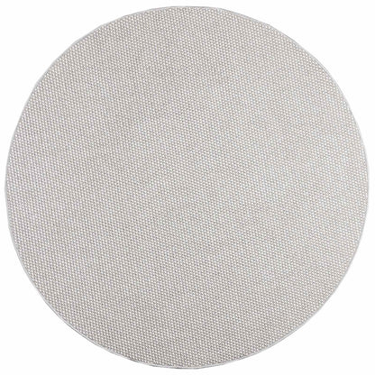 Tappeti per area Rotondo LUGO Crema e Grigio Ø 160 CM | homemem39