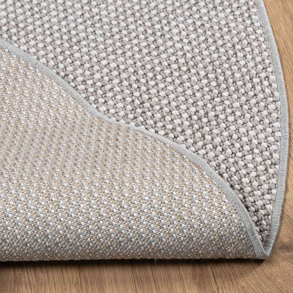 Tappeti per area Rotondo LUGO Crema e Grigio Ø 200 CM | homemem39