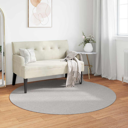 Tappeti per area Rotondo LUGO Crema e Grigio Ø 200 CM | homemem39