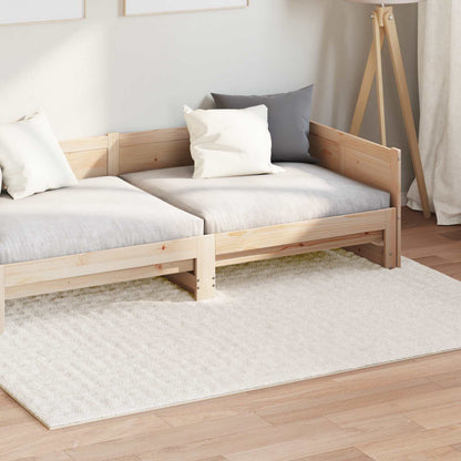 Tappeti per area SIROLO Crema 170 x 120 cm Poliestere