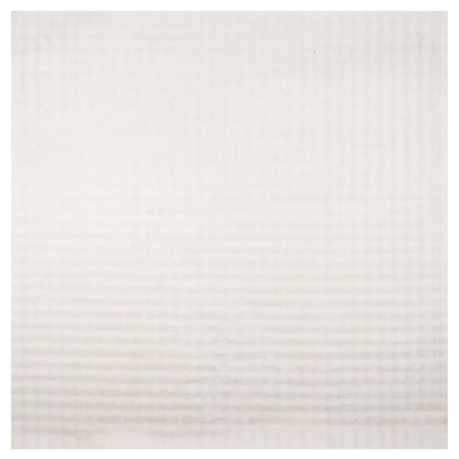 Tappeti per area Quadrato SIROLO Crema 120 x 120 cm Poliestere | homemem39