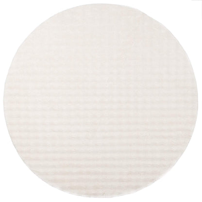 Tappeti per area Rotondo SIROLO Crema Ø 160 CM Poliestere