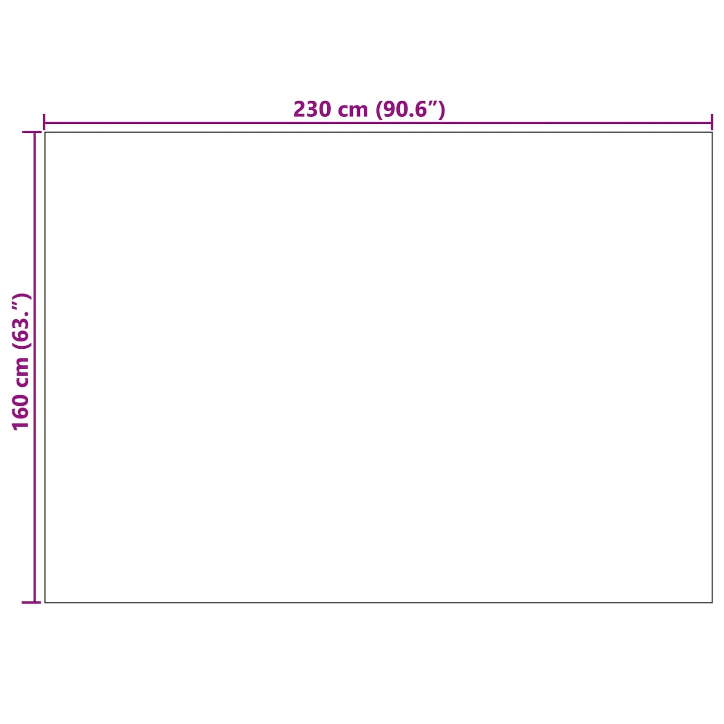 Tappeti per area SIROLO Beige 230 x 160 cm Poliestere | homemem39