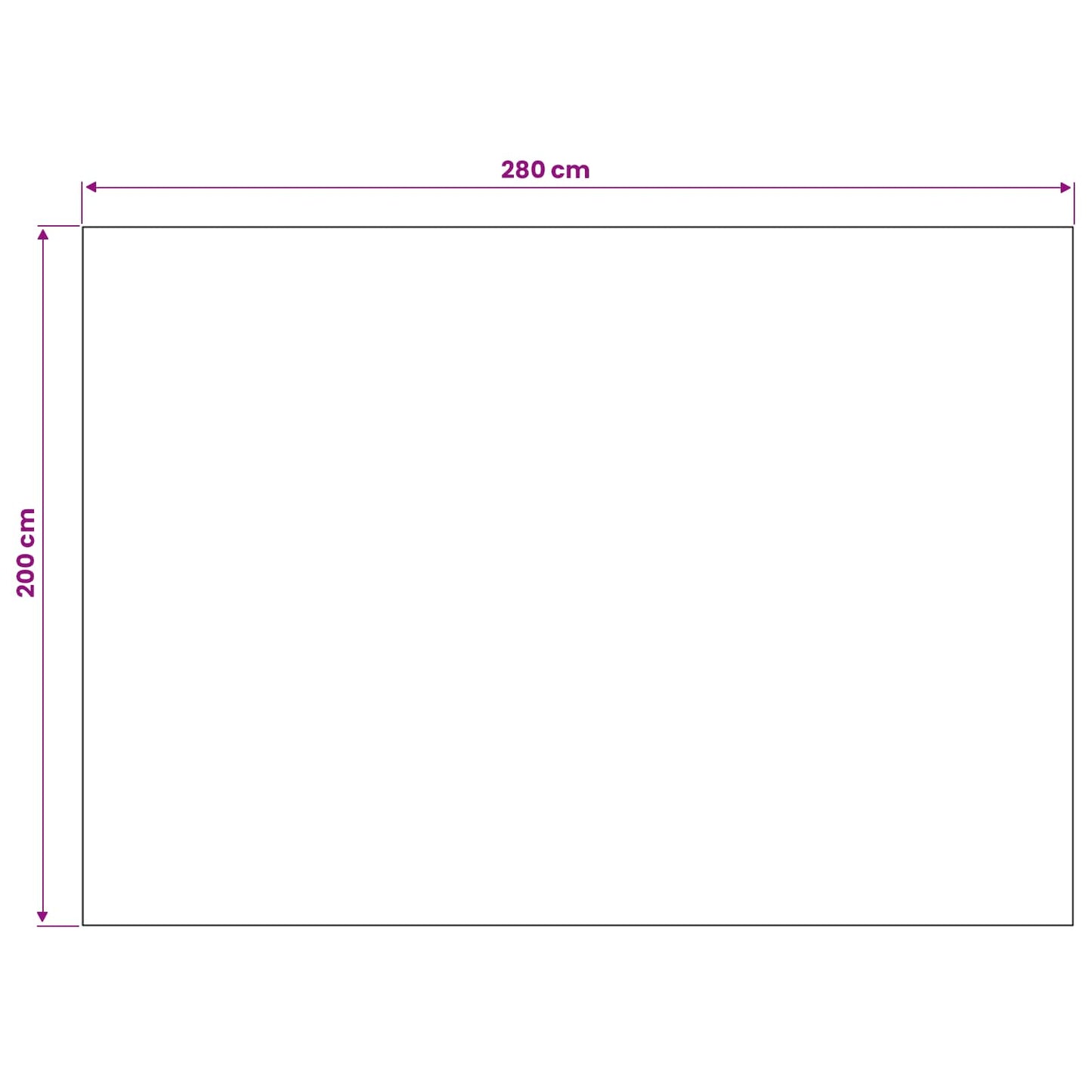 Tappeti per area SIROLO Beige 280 x 200 cm Poliestere | homemem39