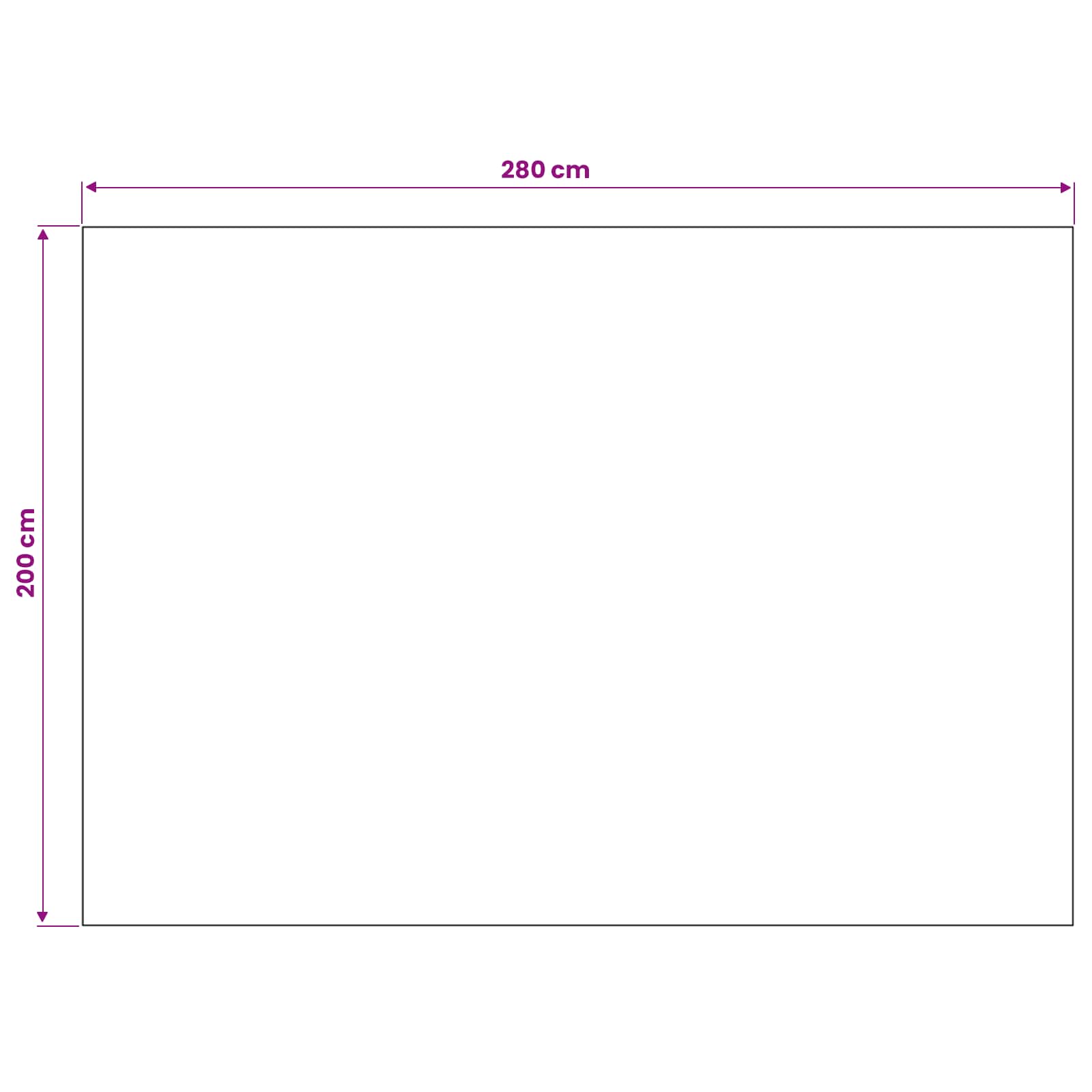 Tappeti per area SIROLO Beige 280 x 200 cm Poliestere | homemem39