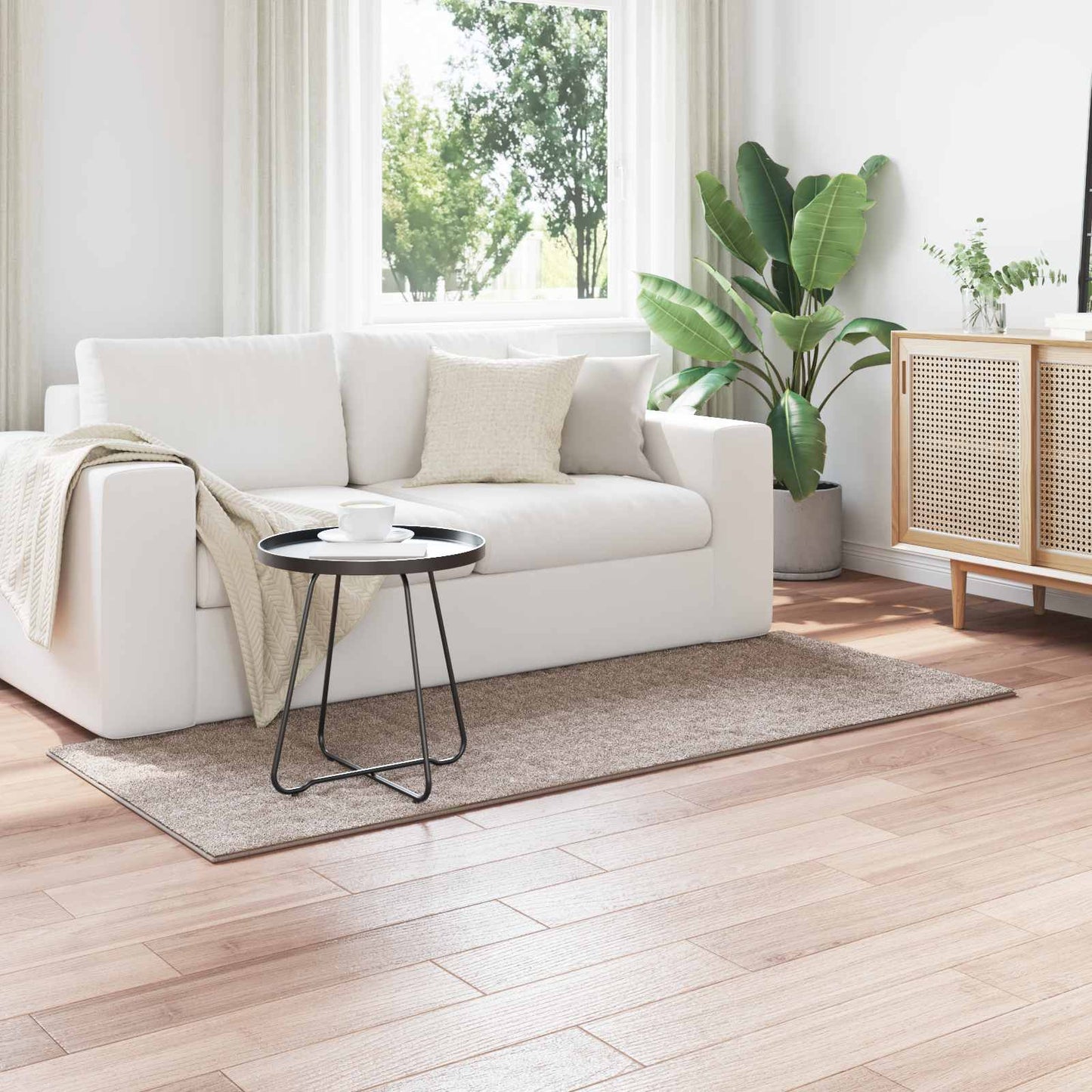Tappeti per area SIROLO Sabbia 200 x 80 cm Poliestere