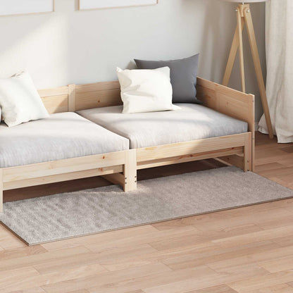 Tappeti per area SIROLO Sabbia 200 x 80 cm Poliestere | homemem39