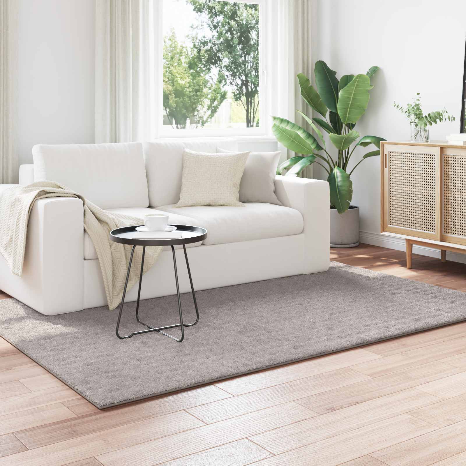 Tappeti per area SIROLO Sabbia 200 x 140 cm Poliestere | homemem39