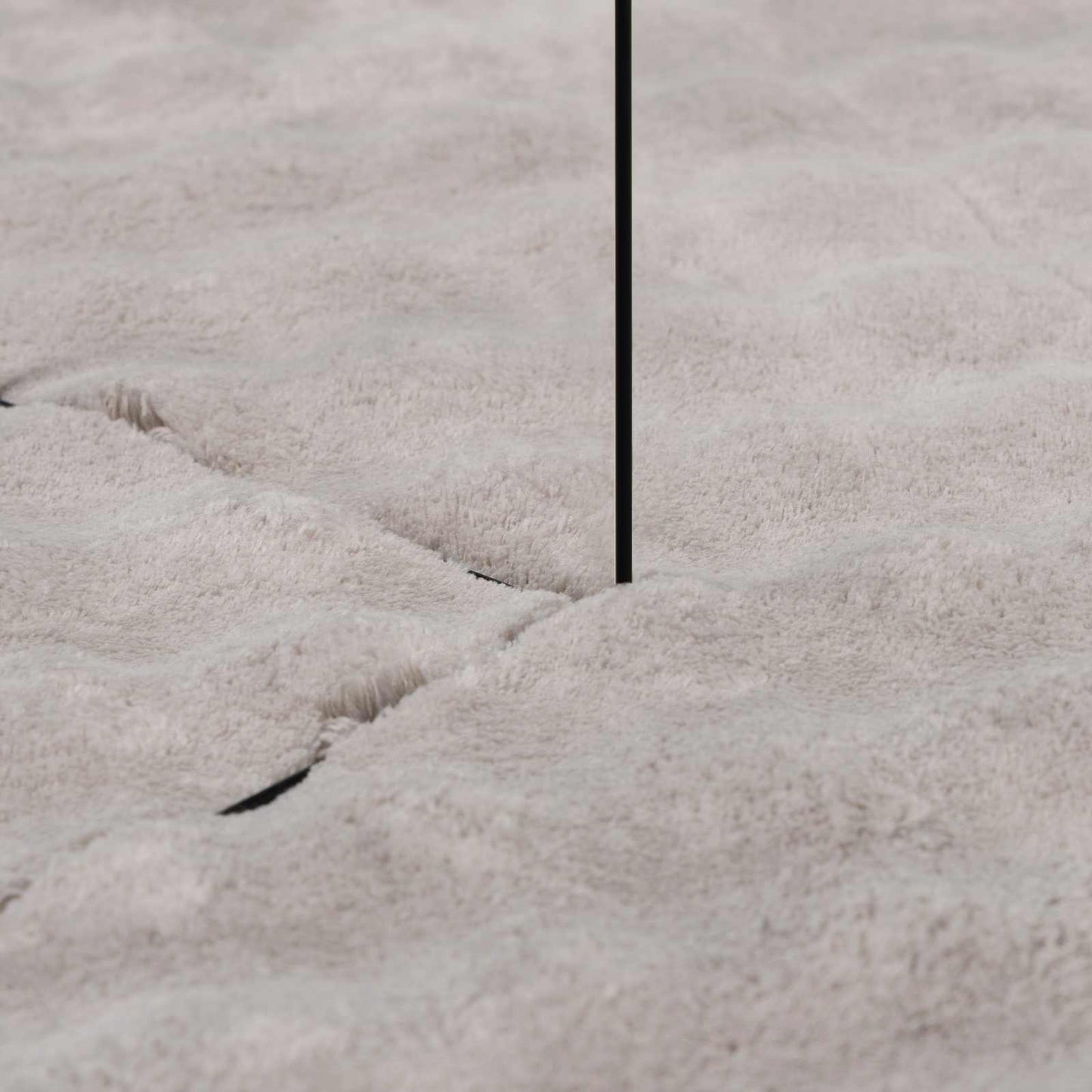 Tappeti per area Quadrato SIROLO Sabbia 240 x 240 cm Poliestere | homemem39