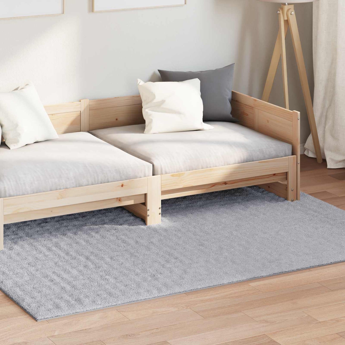Tappeti per area SIROLO Grigio 170 x 120 cm Poliestere | homemem39