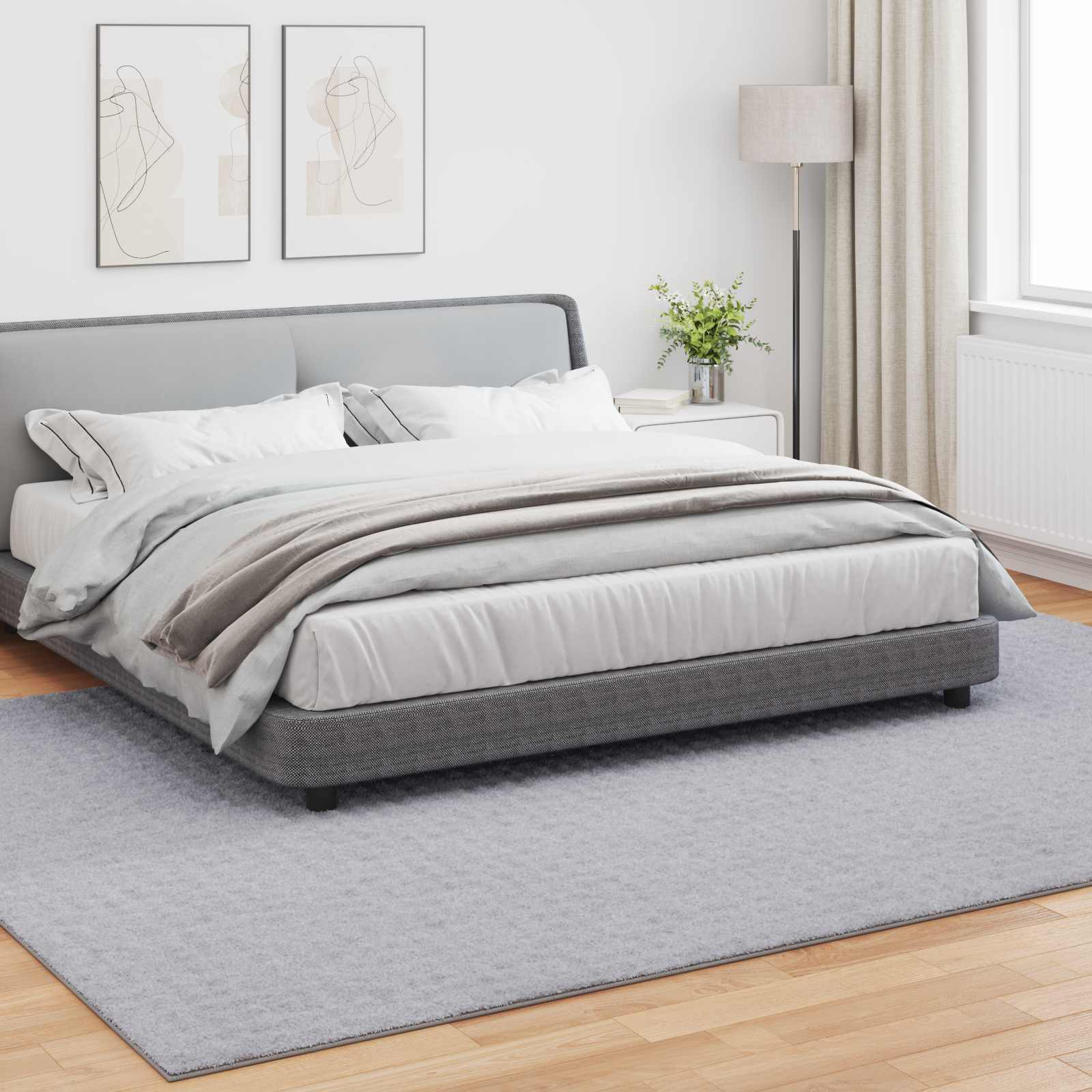 Tappeti per area SIROLO Grigio 340 x 240 cm Poliestere | homemem39