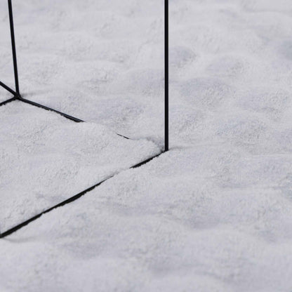 Tappeti per area Quadrato SIROLO Grigio 120 x 120 cm Poliestere | homemem39