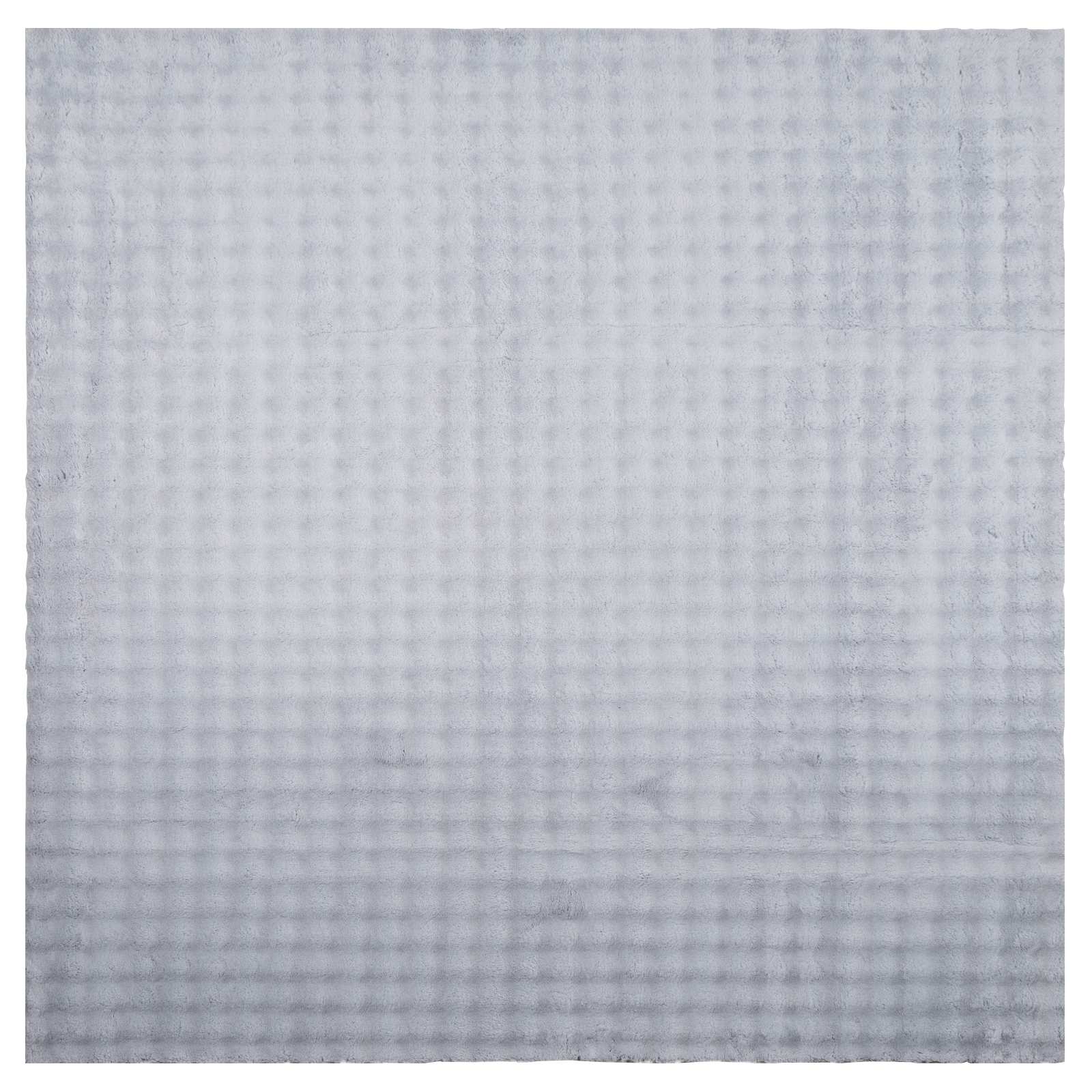 Tappeti per area Quadrato SIROLO Grigio 120 x 120 cm Poliestere | homemem39