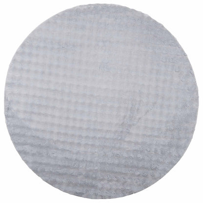 Tappeti per area Rotondo SIROLO Grigio Ø 160 CM Poliestere | homemem39