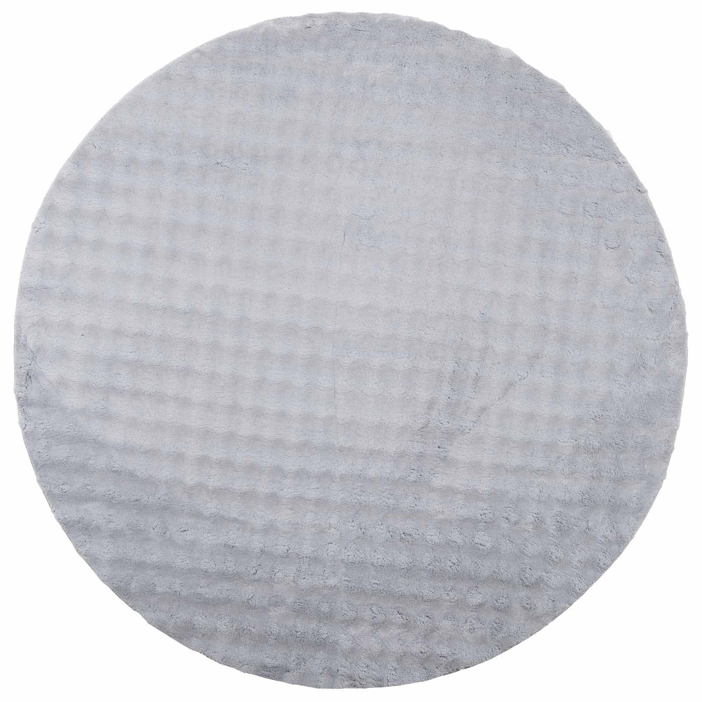 Tappeti per area Rotondo SIROLO Grigio Ø 200 CM Poliestere