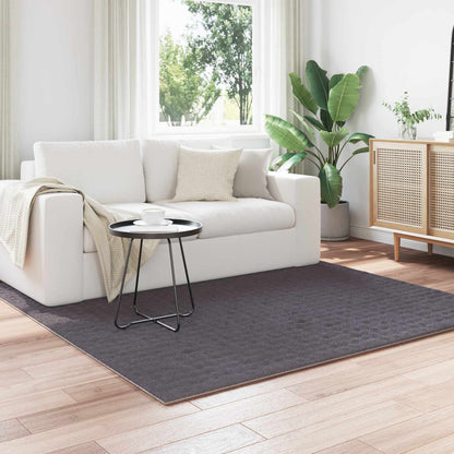 Tappeti per area SIROLO Antracite 200 x 200 cm Poliestere