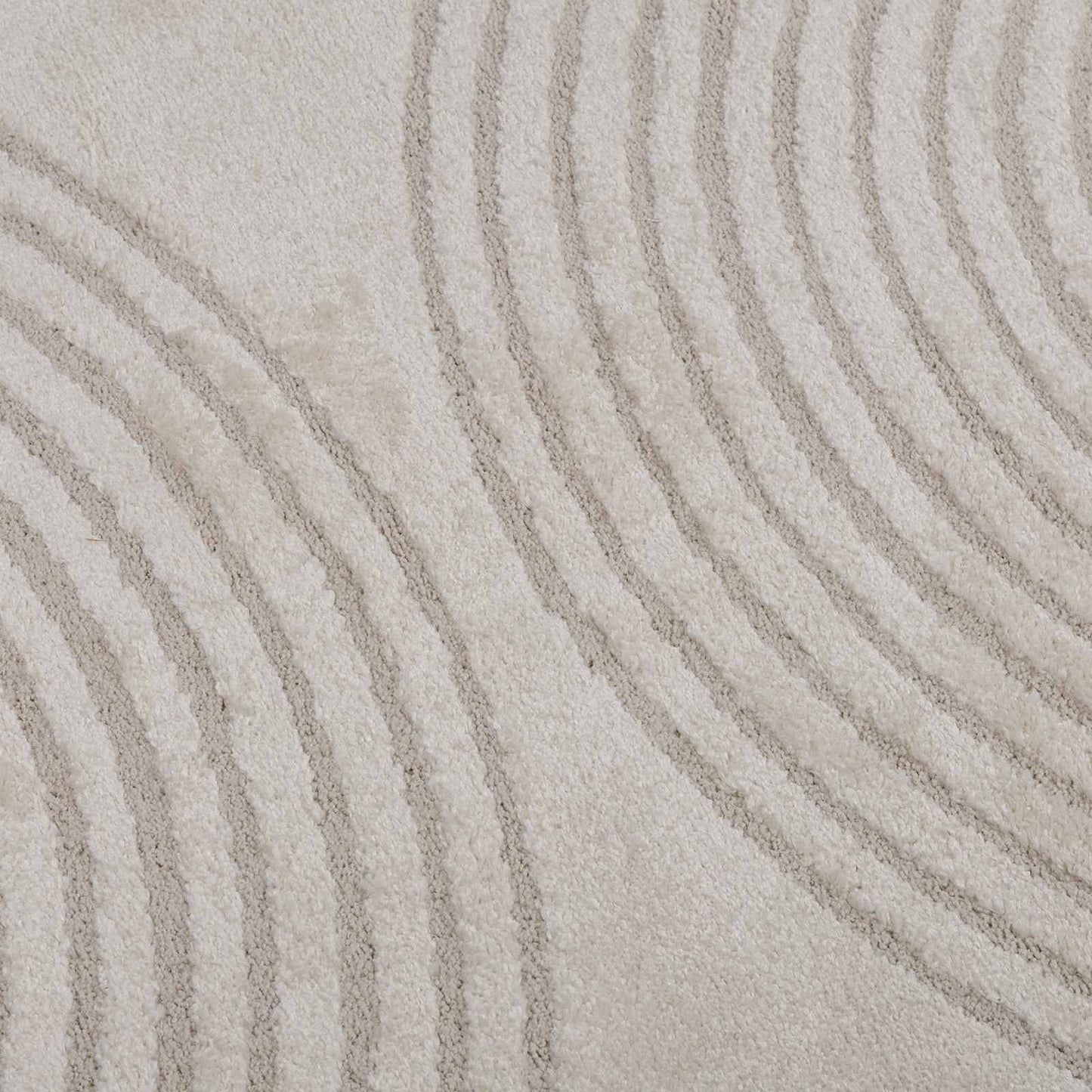 Tappeti per area GALATI Crema 170 x 120 cm Poliestere | homemem39