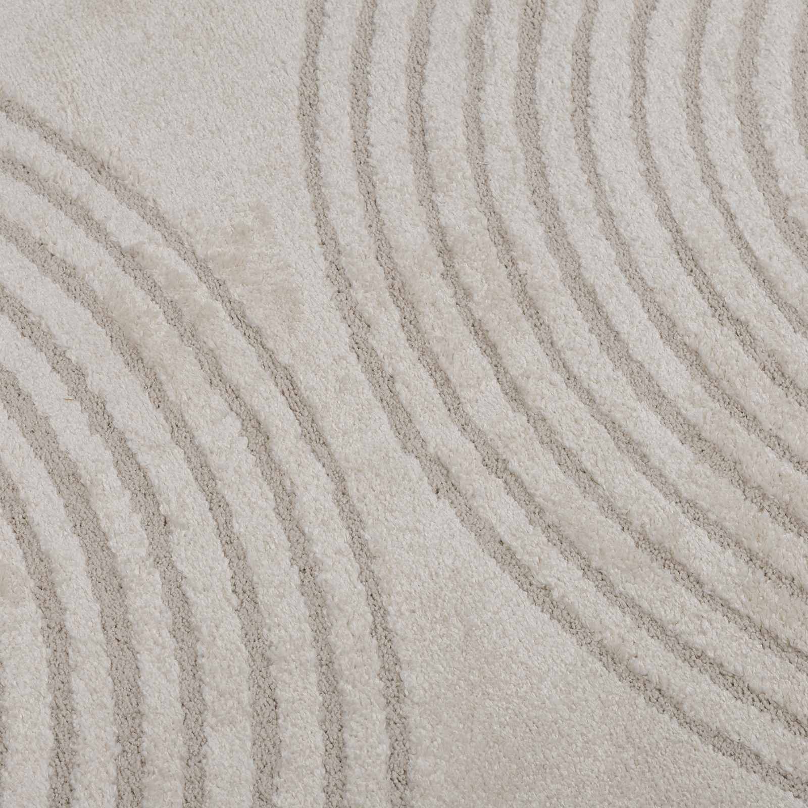Tappeti per area GALATI Crema 170 x 120 cm Poliestere | homemem39